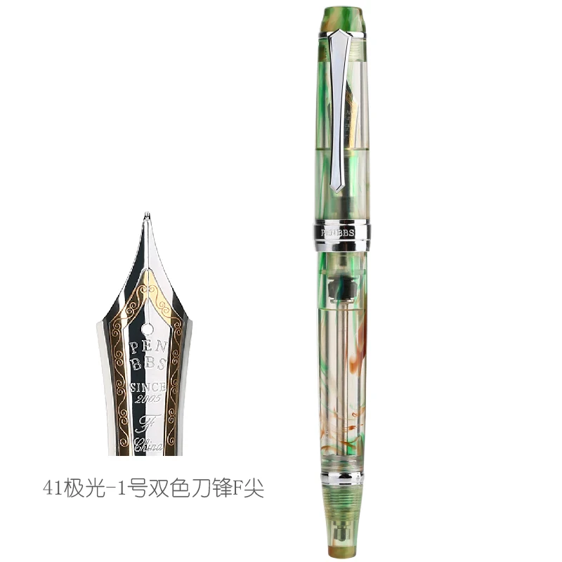Вакуумный перьевая ручка PENBBS 456 прозрачный перьевой наконечник из полимера 0 5 мм