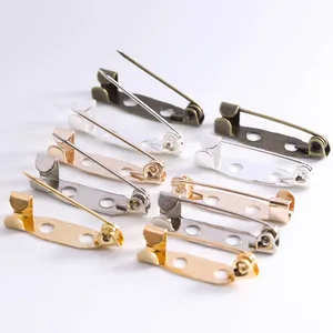 Основа для броши, зажим-булавка для бижутерии, пустая основа для украшений сделай сам, 50 шт.лот 15 20 25 30 35 40 45 мм