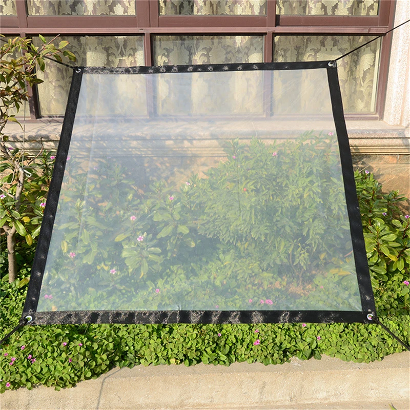 

PE Plastic Rainproof Film Bonsai Succulents Shelter Greenhouse Keep Warm Dustproof Transparen Film Rain Tarpaulin
