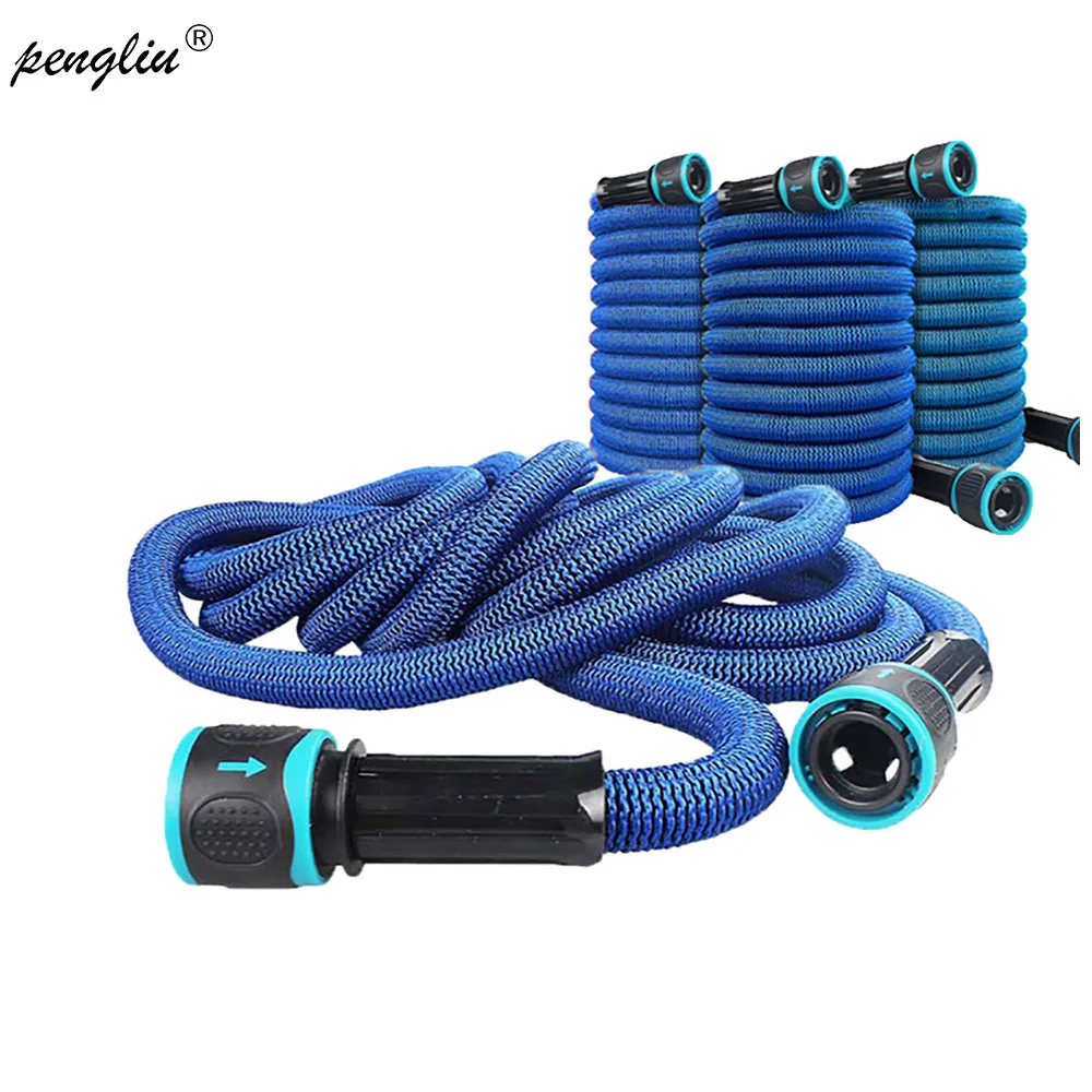 Телескопическая водопроводная труба из ТПЭ садовые отверстия катушки Волшебная