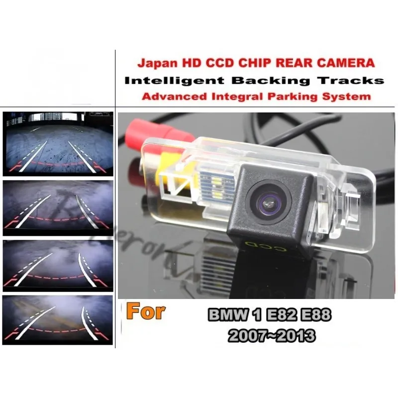 

Интеллектуальная камера для парковки автомобиля/для BMW 1 E82 E88 2007 ~ 2013 с модулем следов, задняя камера CCD, ночное видение