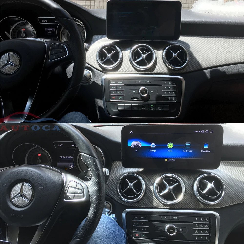 4G 10 25 &quotAndroid дисплей для MERCEDES BENZ GLA X156 2016 2019 навигация радио стереоприборная