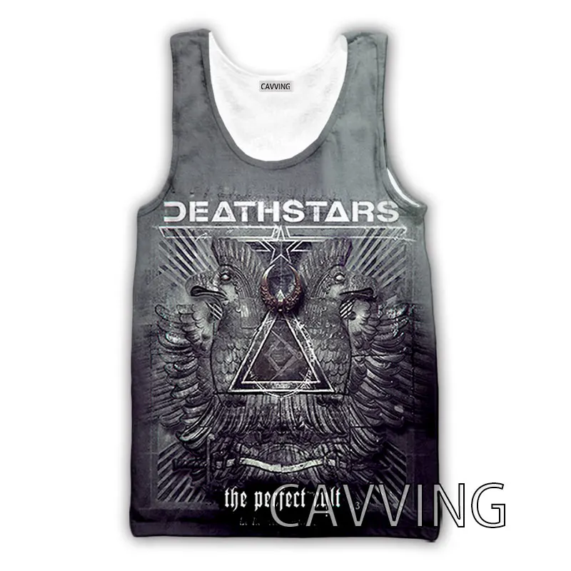 Майка мужская с 3D-принтом DEATHSTARS жилет в стиле Харадзюку летняя майка уличная