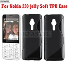 HKFASTEL защитный чехол для Nokia 230 2015 jelly мягкий чехол из ТПУ защитный чехол для камеры защитный чехол