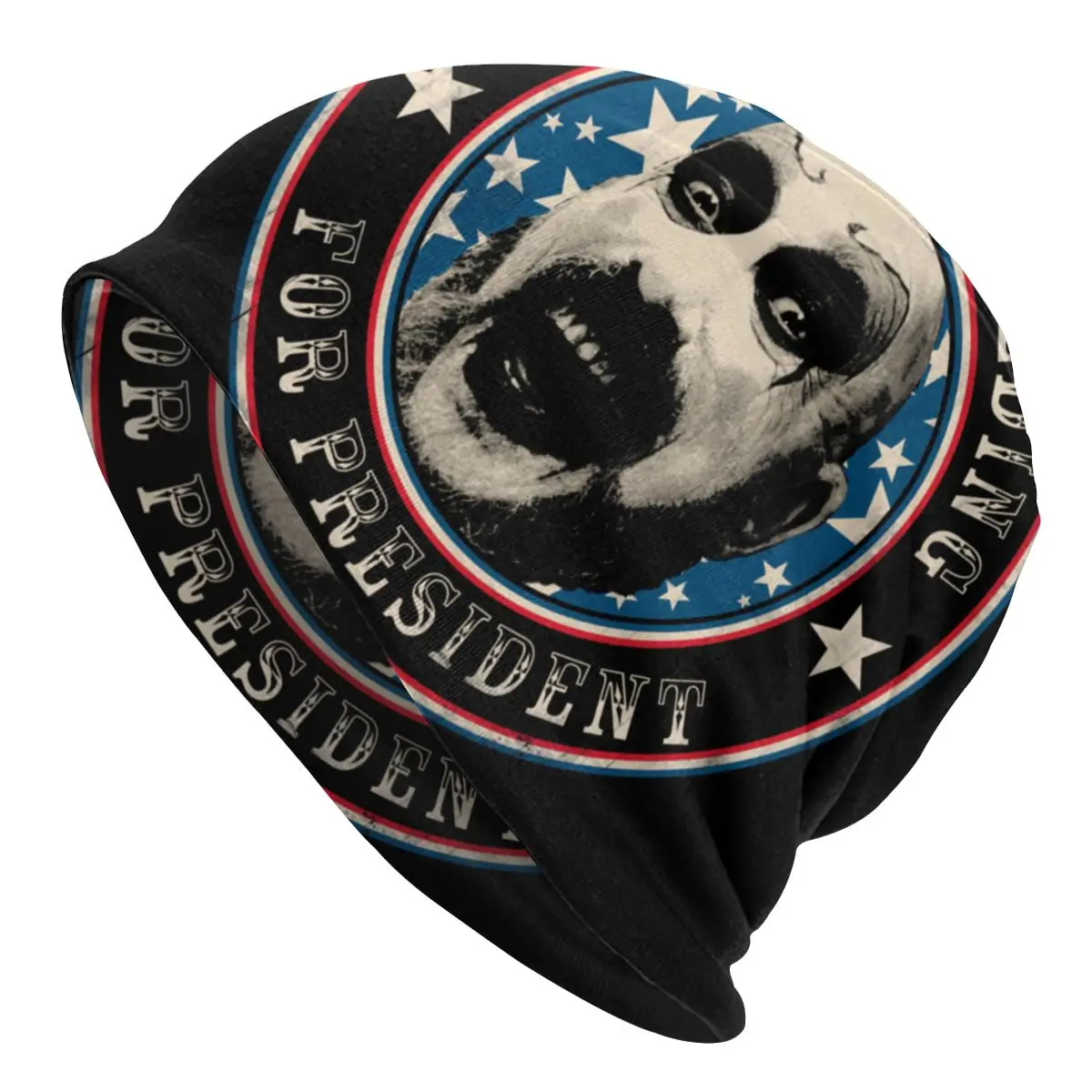 

Captain Spaulding For President Bonnet Hats Hip Hop Autumn Winter Skullies Beanies Hats for Men Women Knit Hat Dual-use Cap