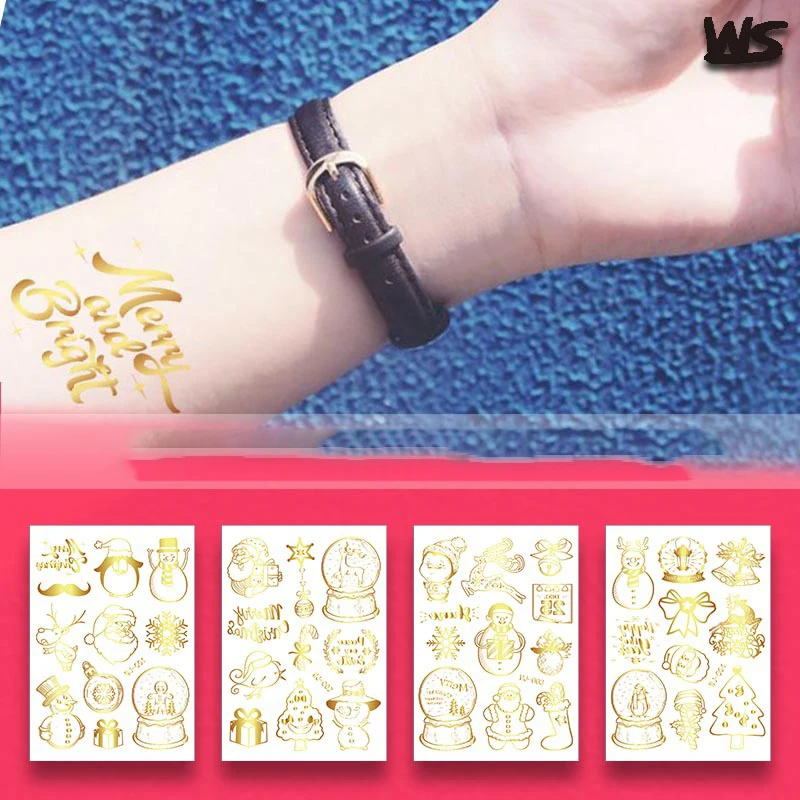 

Наклейки YOMDID, 10 листов, съемные, с Санта-Клаусом