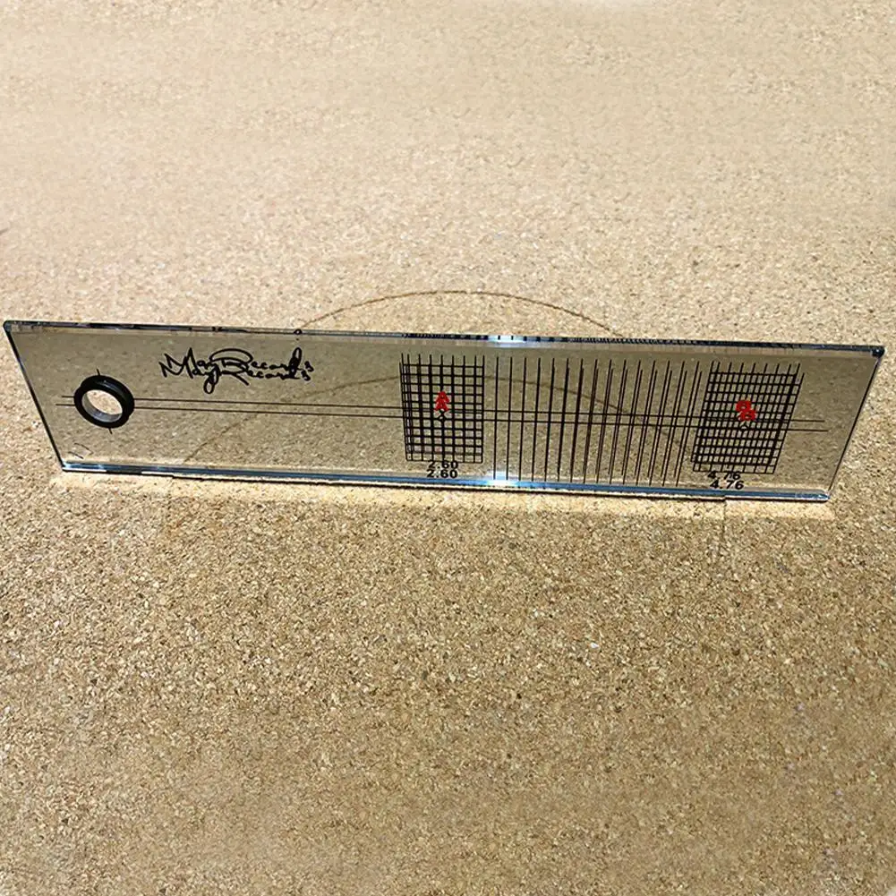 Регулируемая линейка Калибровочная пикап расстояние фонограф инструмент