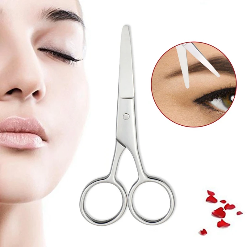 Профессиональные маникюрные ножницы для ногтей бровей носа ресниц изогнутые