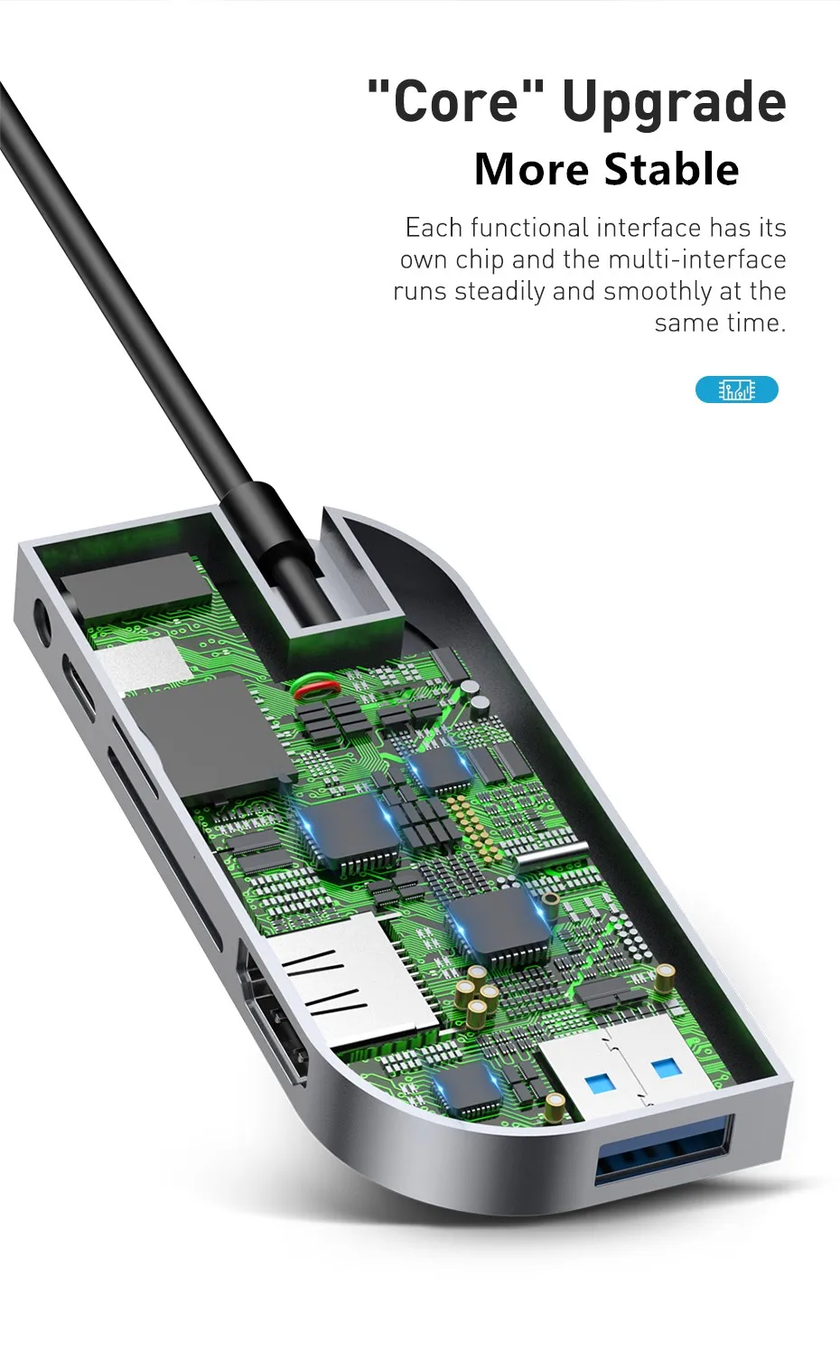 Usb хаб для iPad Pro 12 9 11 type C концентратор HDMI USB 3 0 PD порт адаптер MacBook Pro| |