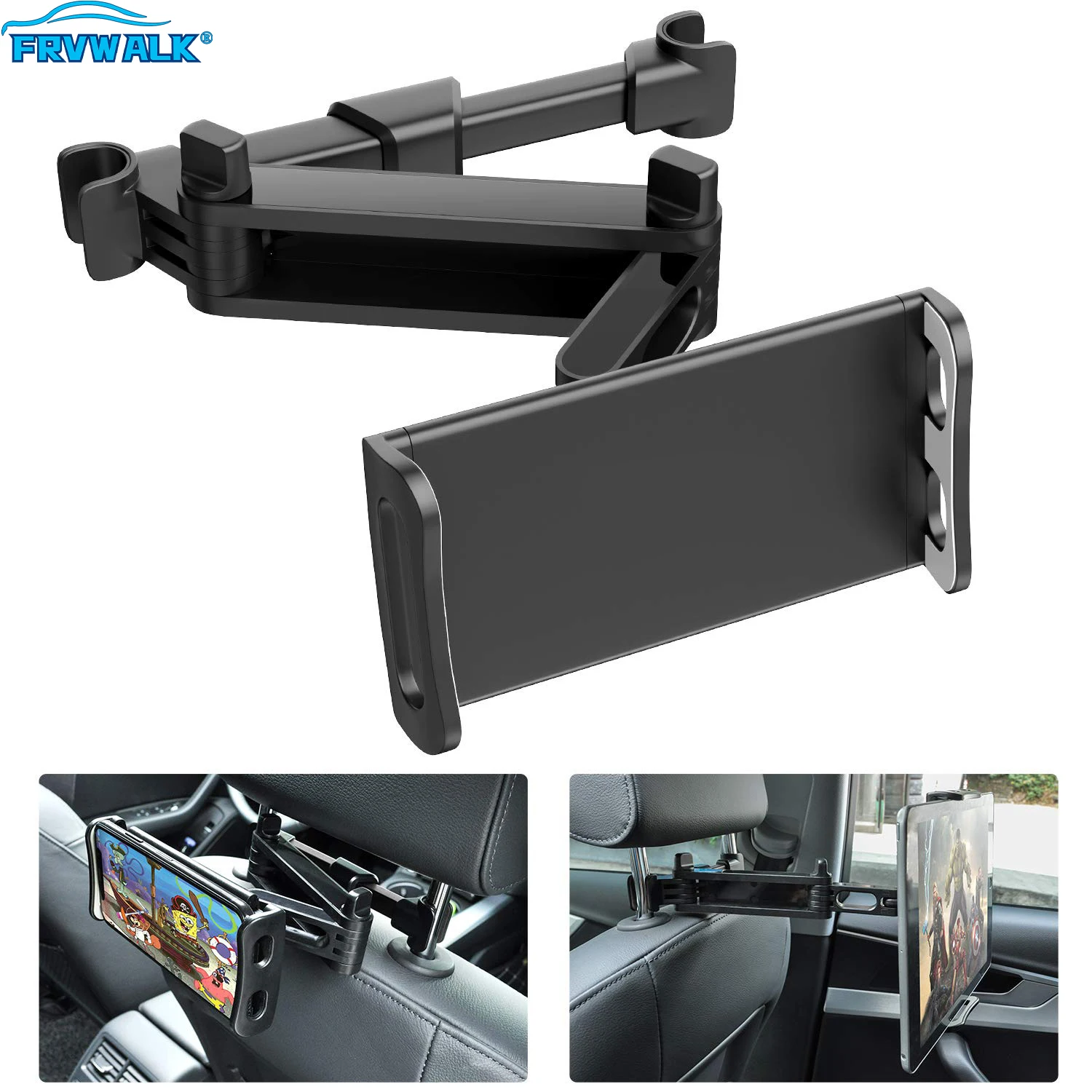 

Telescopic Car Rear Pillow Phone Holder Tablet Car Mount Stand Seat Rear Headrest Mounting Bracket For Phone Tablet 4-11 Inch