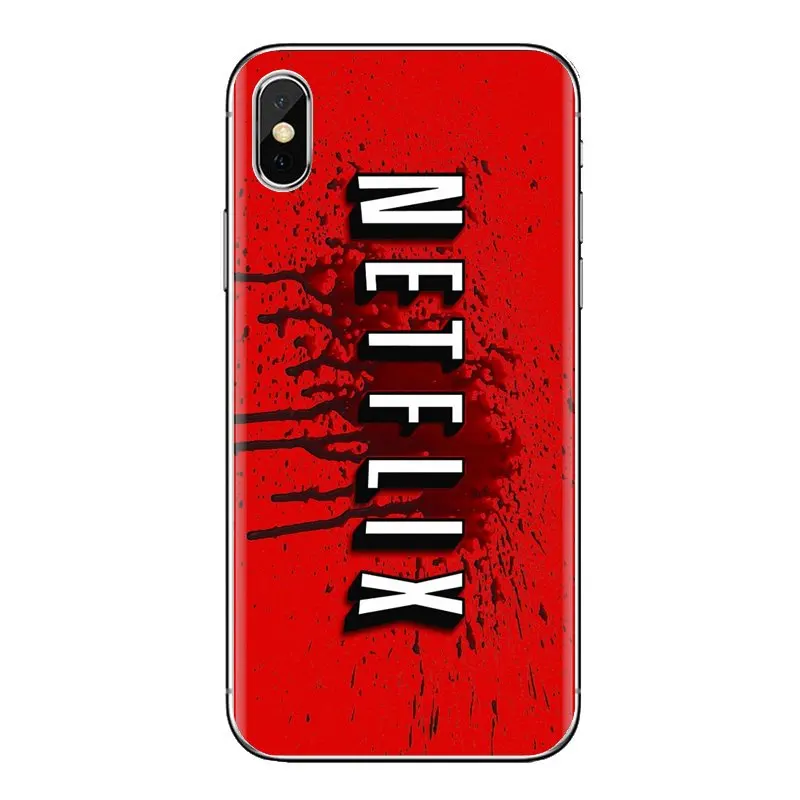 Watch Netflix TV shows Logo For Huawei Honor 7X V10 6C V9 6A Play 9 Mate 10 Pro Y7 Y5 P8 P10 Lite Plus GR5 2017 Soft Cases Cover |
