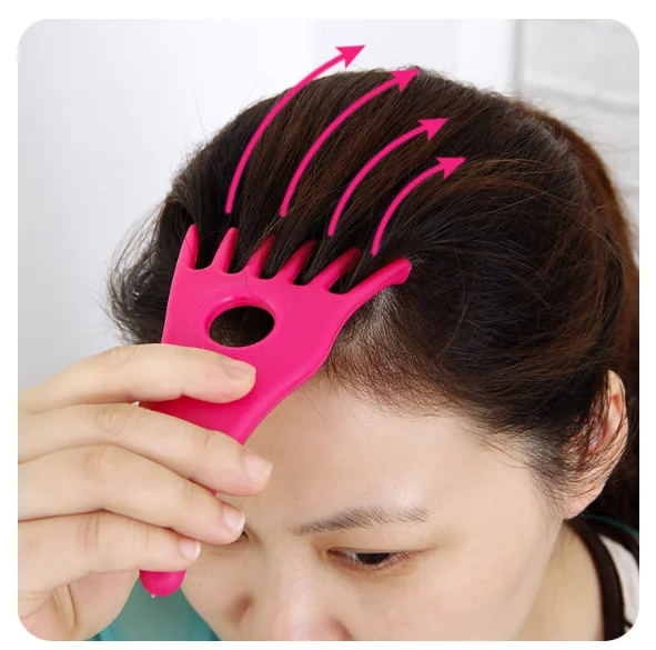 Новейший массажёр кожи головы стальной шаровой массаж Релаксация пять массажер