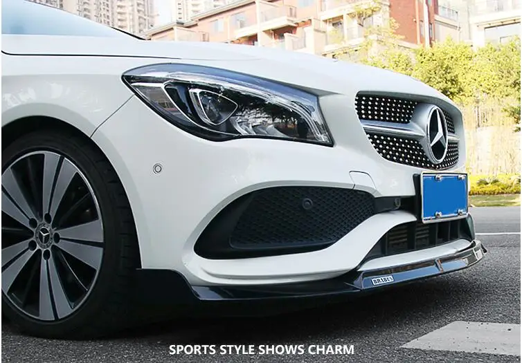 Задний спойлер для Mercedes-Benz CLA W117 2016-2018 CLA200 180 250 ABS задний бампер диффузор защита |