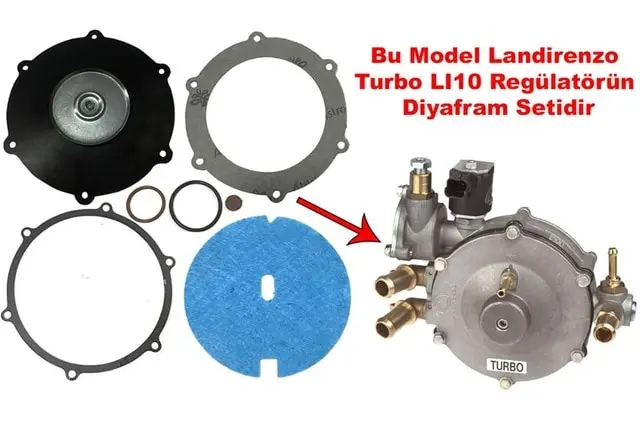 

Landirenzo Turbo Regulator Repair Kit LOMBARCO 420372531
