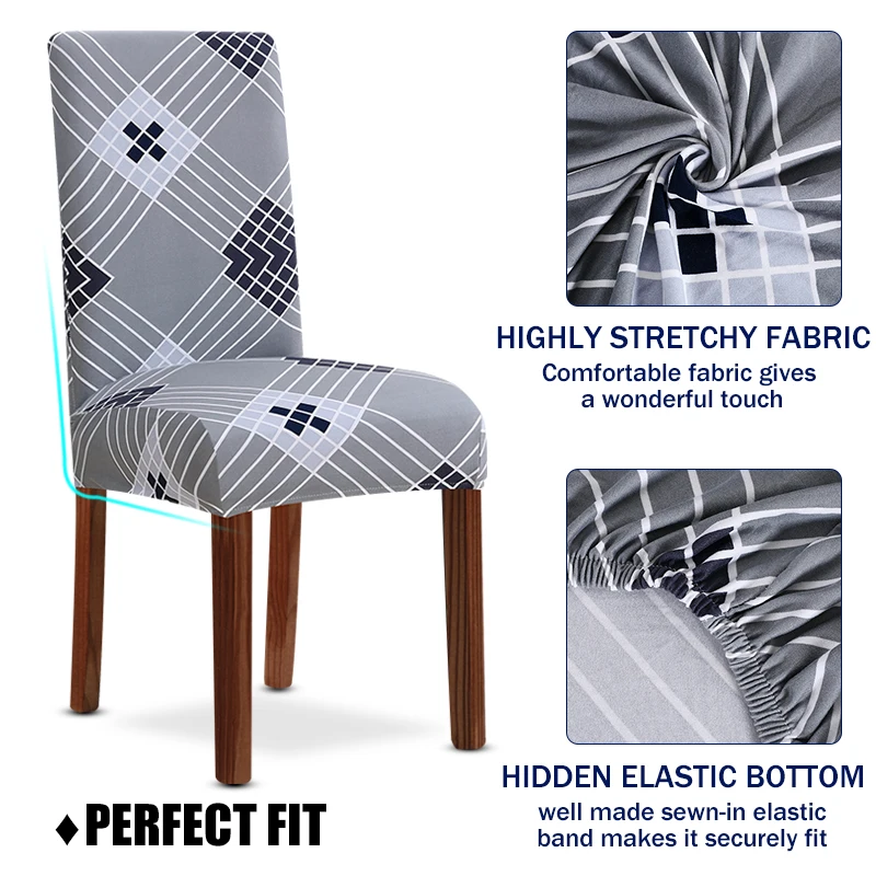 Съемный чехол для мебели на стул кухонный компьютерное кресло чехлы сиденья дома