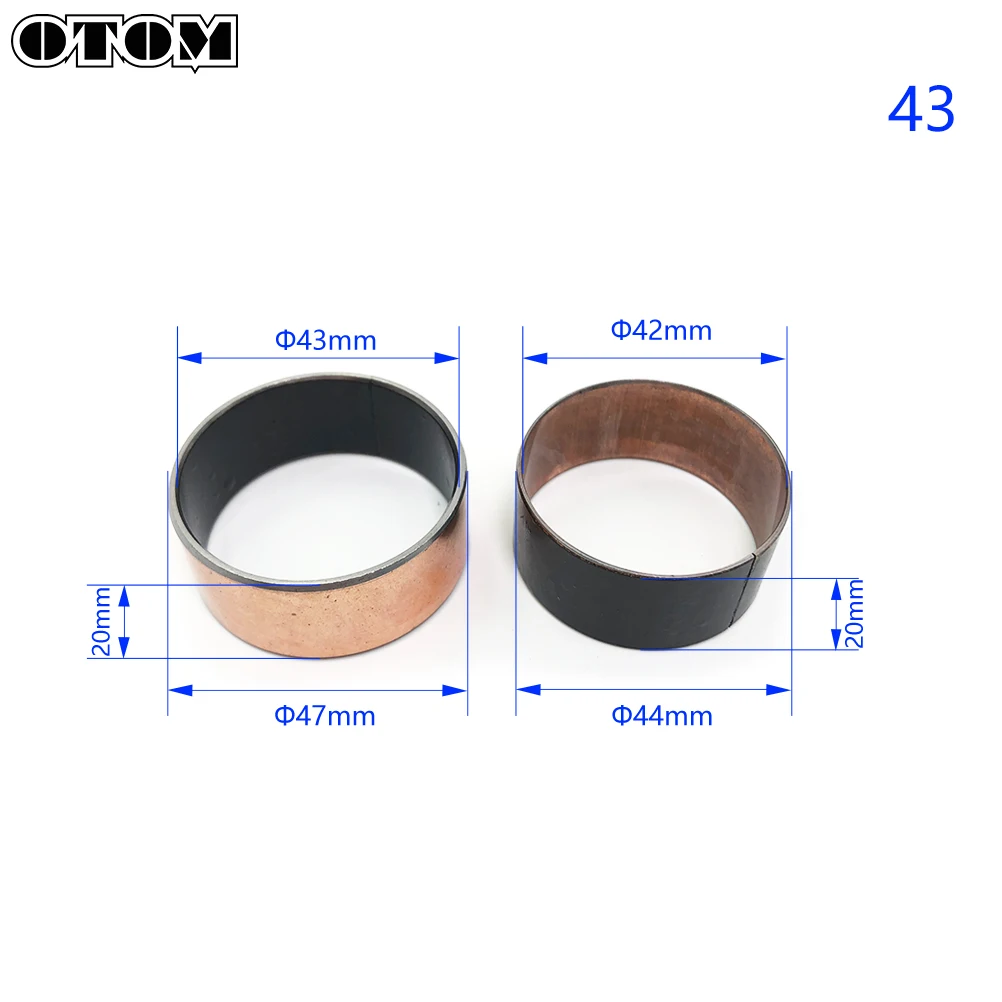 

Втулка вилки мотоцикла OTOM, 41/43/47 мм, передний амортизатор, инструмент для технического обслуживания KAYO T4 T6 K6 CB250CC FAST BOSUER HONDA YAMAHA