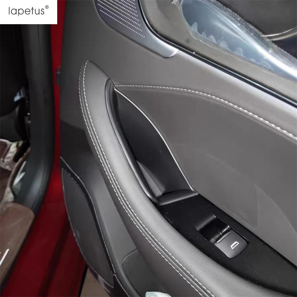 Продажа Lapetus автомобильные дверные ручки сумка для хранения Организатор ящик накладка держатель для телефона отделкой пластиковые аксессуары для ...