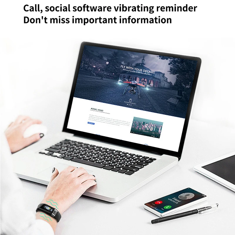 Цветной экран кровяное давление умный Браслет умные часы ЭКГ PPG пульсометр