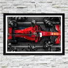 Картина на холсте с изображением гоночного автомобиля, Формула 1