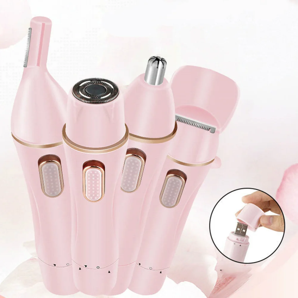 

1 Set Portable Electric Hair Remover Durable Trimming Tool)