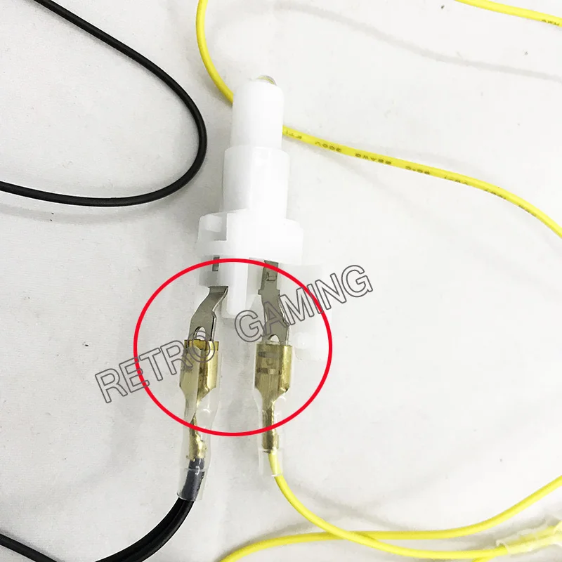 100 шт. 28 мм монтажное отверстие черная крышка светодиодный вокруг кнопочный