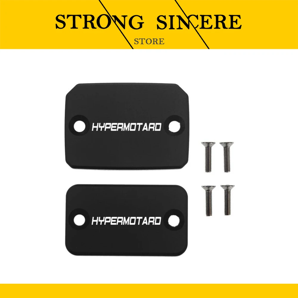 

CNC Motorcycle Aluminum Brake Fluid Fuel Tank Cap Fuel Cap FOR Ducati Hypermotard 796 2010-2012
