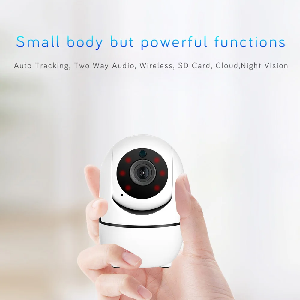 Умная IP-камера видеонаблюдения с Wi-Fi и функцией автоматического слежения |