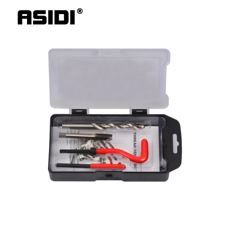 25 шт. резьбовой ремонтный набор для сверления крана двигателя M8 x 1 вставки| |