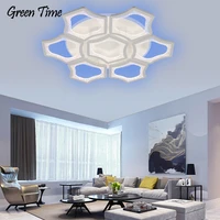 modern led ceiling light for living room dining room bedroom kitchen home decorate white ceiling lamp acrylic luminaire dimmable