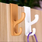 Дверная вешалка для хранения полотенец, пальто, ремней, органайзер для дома, кухни, ванной комнаты TUE88