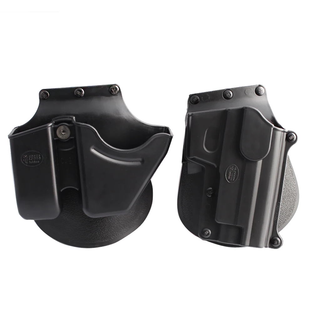 

MAGORUI Tactical SG21+CU9 Black Handcuff Holster Pistol Holster Double Stack Magazine Case Pouch for Hunting Accessories