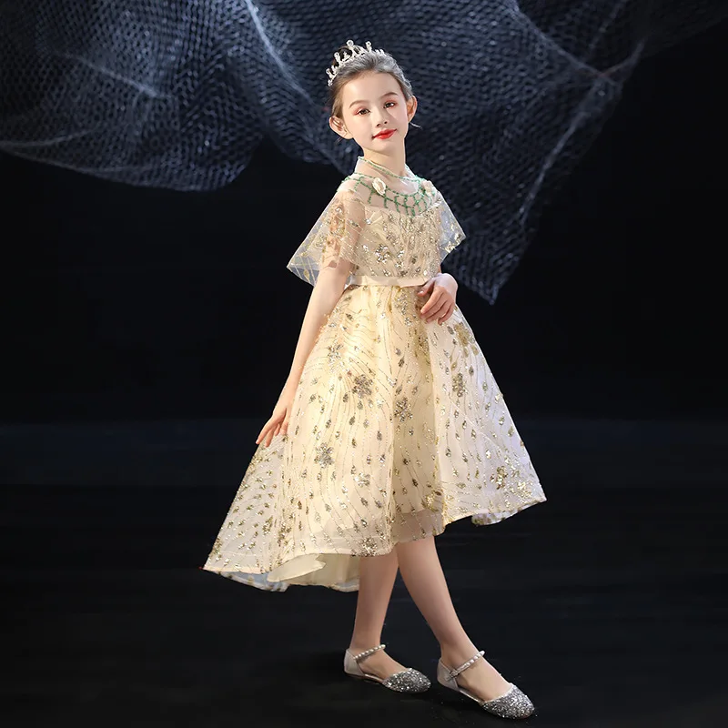 Платья для девочек с цветами 2020 г. Новое торжественное платье летнее принцессы