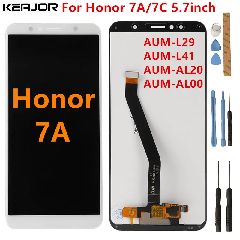 

For Huawei Honor 7A AUM-L29 Lcd Screen Tested Lcd Display+Touch Screen with frame For Huawei Honor 7A Pro Honor 7C AUM-L41 5.7''