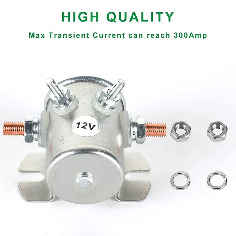 Соленоидное реле постоянного тока макс. 300 А 12 В электромагнит стартера для