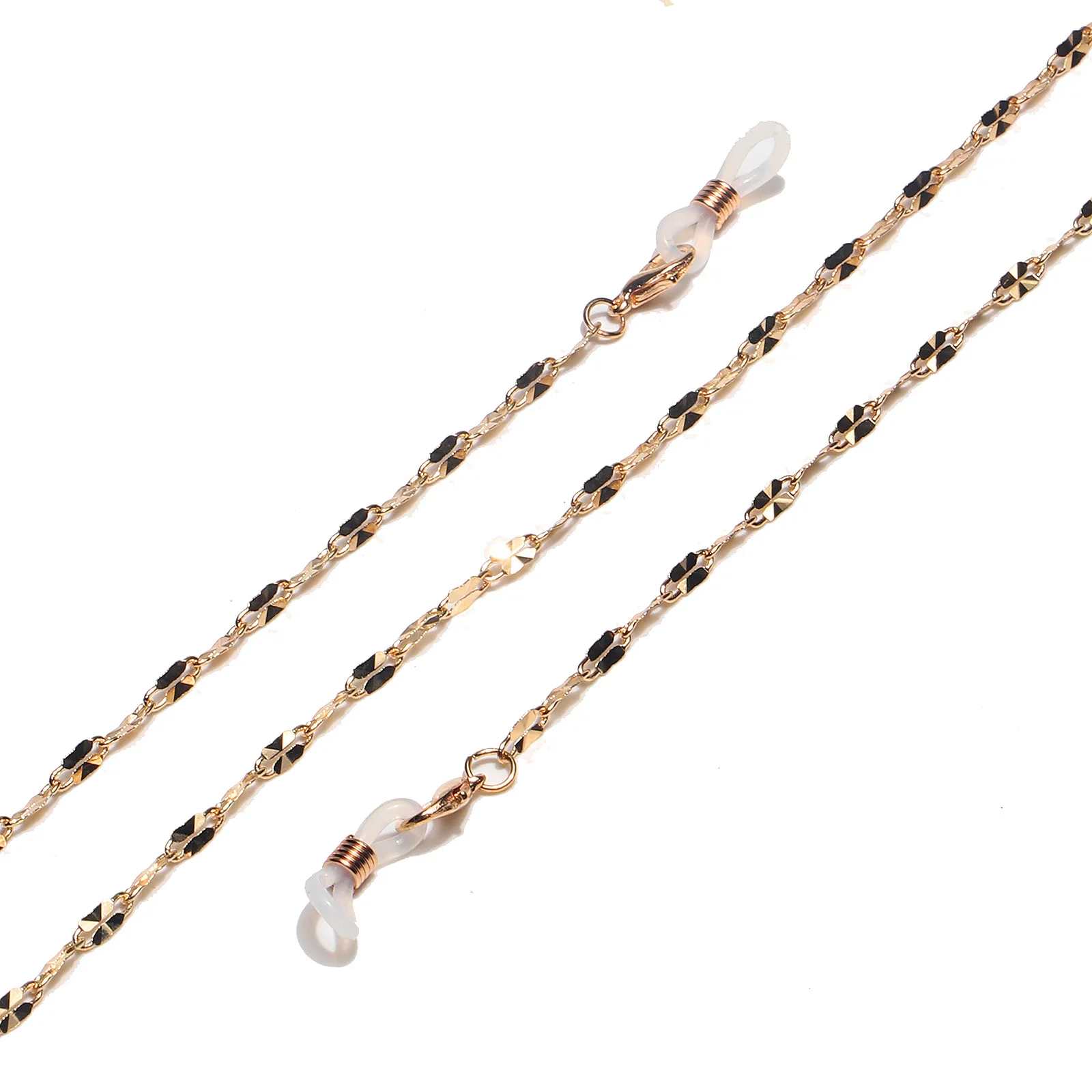 

Gold Printed Leopard Print Metal Sunglasses Glasses Chain For Women's Strap Hang Spectacle Cord Holder Lanyards Luxury Fashion