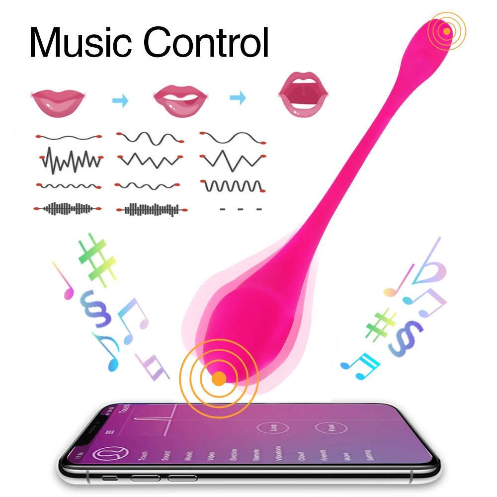 Секс игрушки вибратор с дистанционным управлением по Bluetooth женские