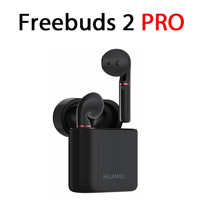 Freebuds 2 Pro-Black Huawei Freebuds 2 Pro Freebuds 2 беспроводные наушники Bluetooth с микрофоном Музыка сенсорный водонепроницаемый гарнитура двойной кран управление - Цвет: Freebuds 2 Pro-Black