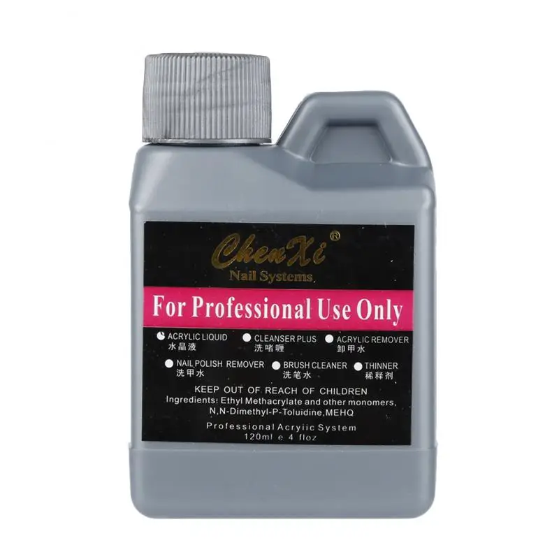 Жидкая акриловая пудра 120 мл профессиональный кристаллический жидкий мономер