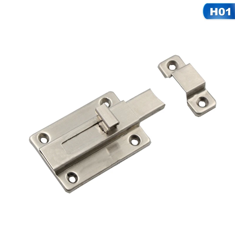 Нержавеющая сталь Дверная защелка болт для ванной комнаты туалета окна спальни