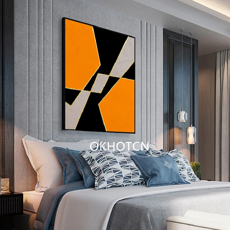 

Anstract Painting Geometric Poster Wall Pictures for Living Room Home Decoration Posters and Prints