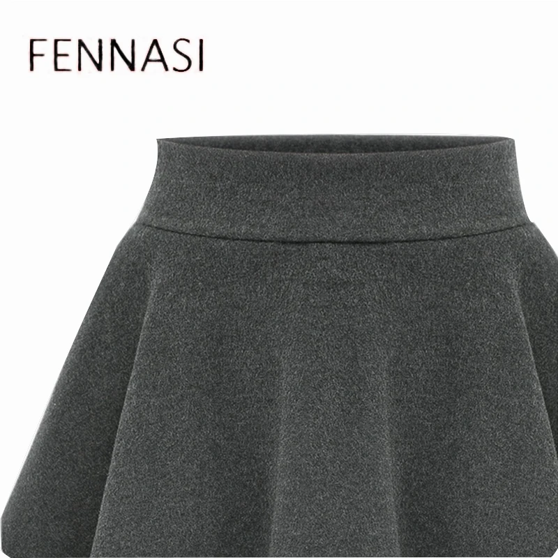 Женские липкие колготки FENNASI теплые модные из двух предметов с имитацией юбки