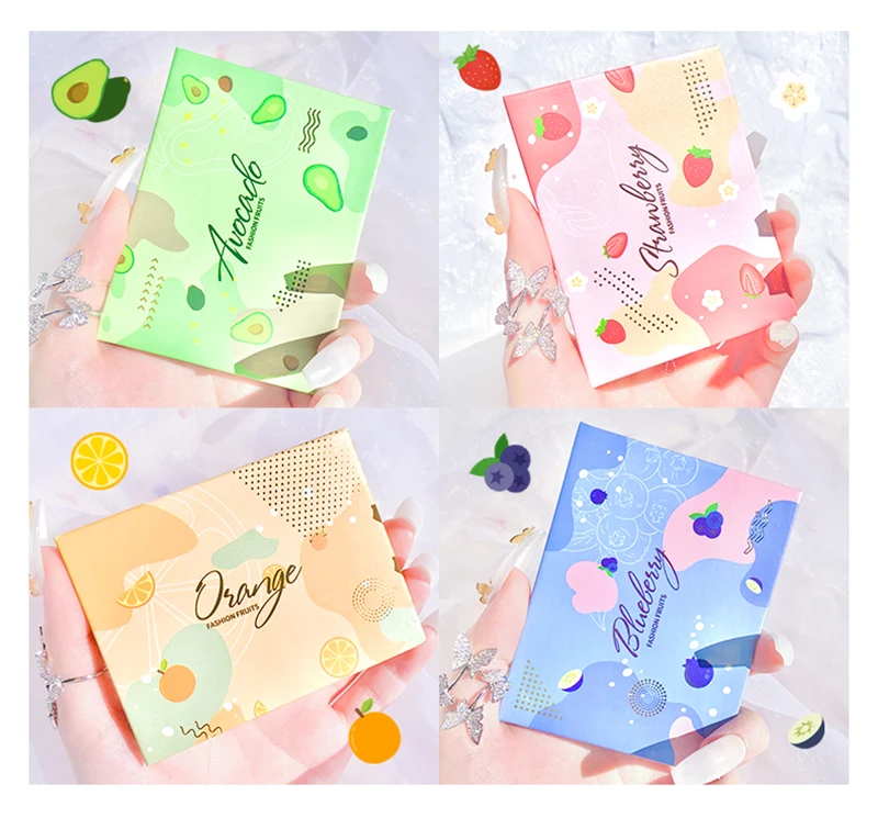 5 цветов матовые фиолетовые блестящие тени для век Палитра перламутровый