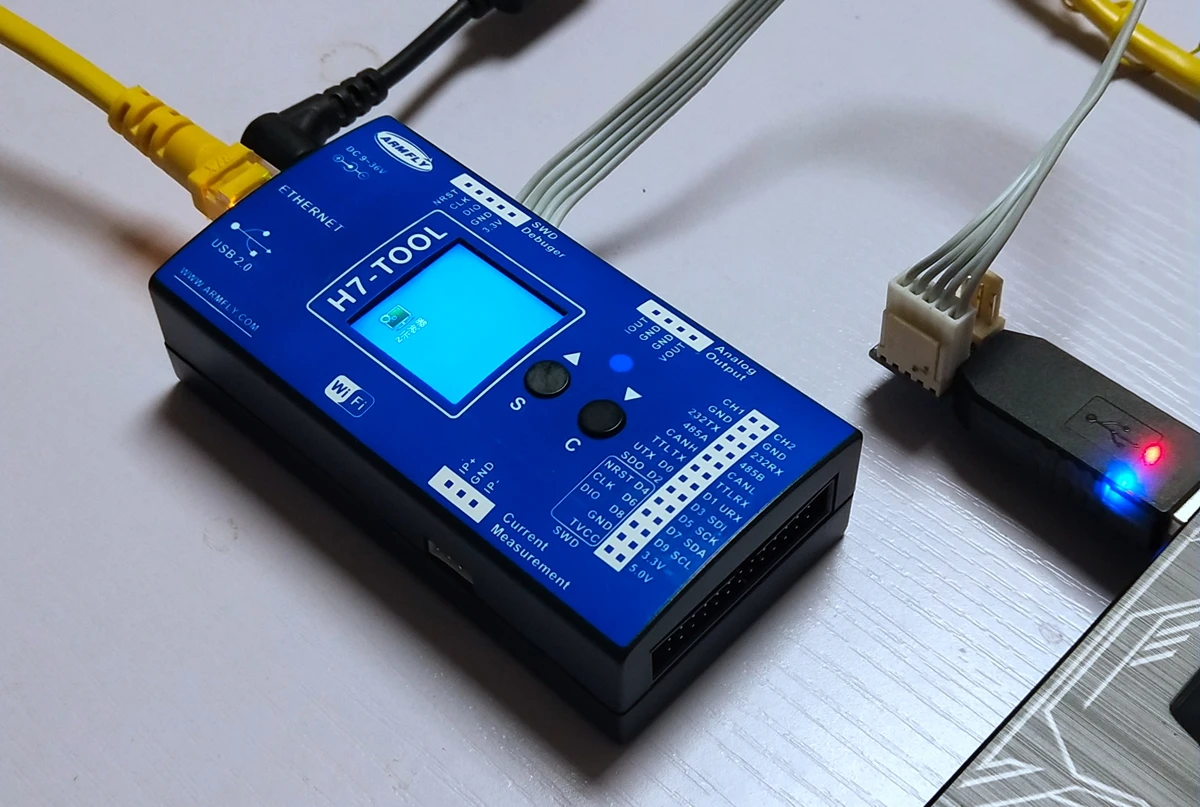

H7-TOOL Multifunctional Development Tool/open Source/1 Drag 4 Offline Burner/oscilloscope/simulator/logic