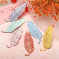 new fashion cute red color leaf clip headdress hairpin top clip elegant hairpin clip french side clip hair accessories for women