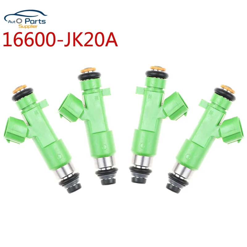 

4pcs 16600-JK20A Fuel Injector For Infiniti EX35 2008~2012 FX35 2009~2012 G35 2007~2008 M35 2009~2010 3.5 16600JK20A 195500-0940