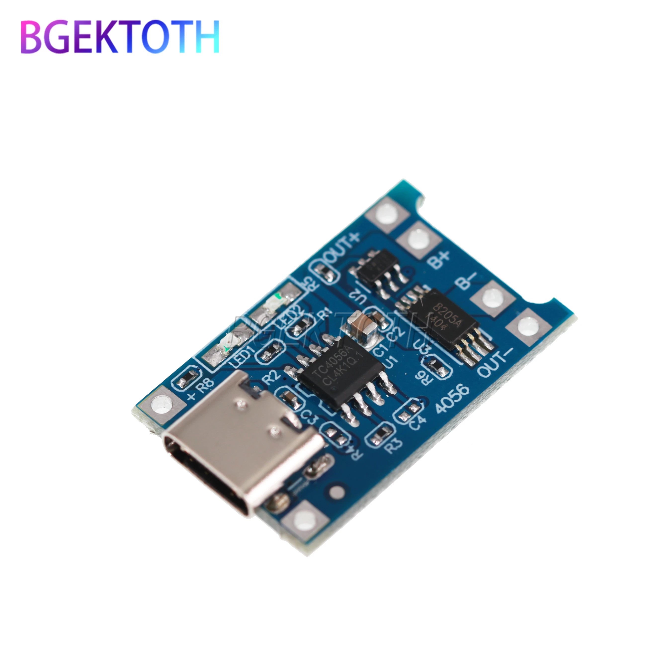 

5 шт., зарядная плата TP4056 USB type-c, 5 В, 1 А, 18650