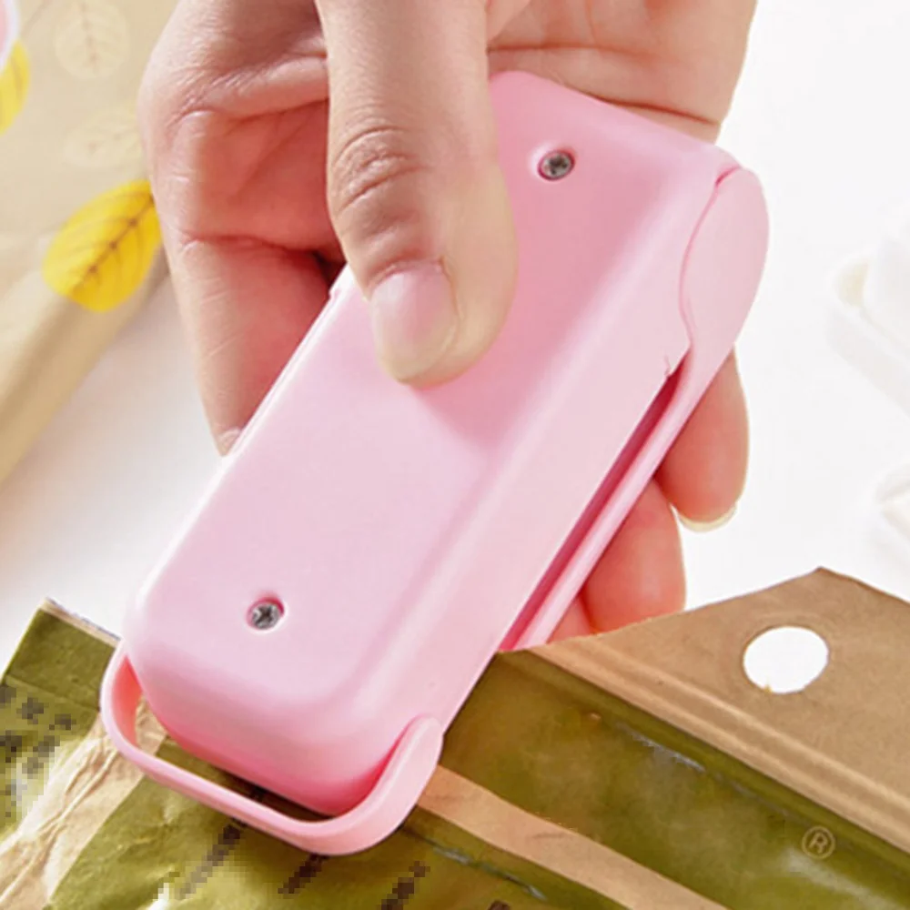 Портативный мини герметик для сумок ручной продуктов работающий от батареек