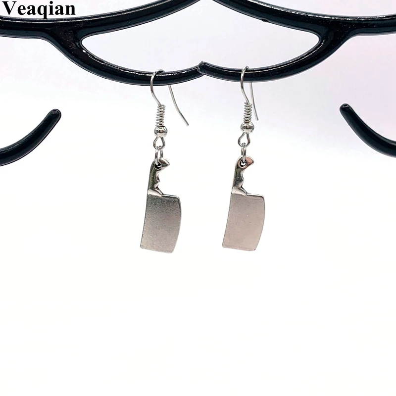 2019/Гламурные Подвесные серьги в виде кухонного ножа шеф повара дикие модные