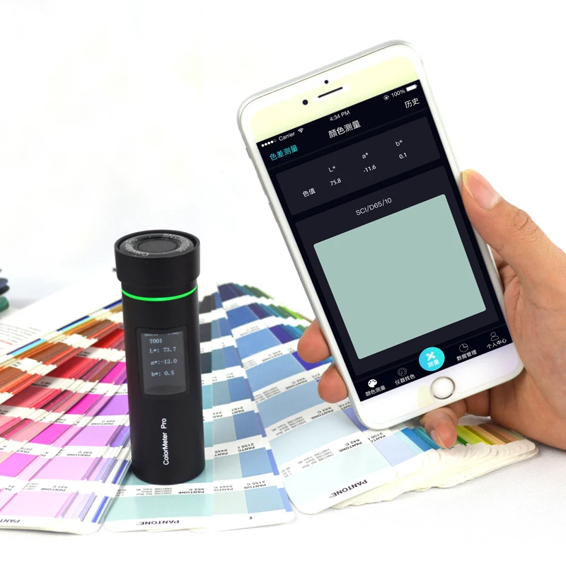 Умный компактный цветной измеритель Профессиональный высокоточный и