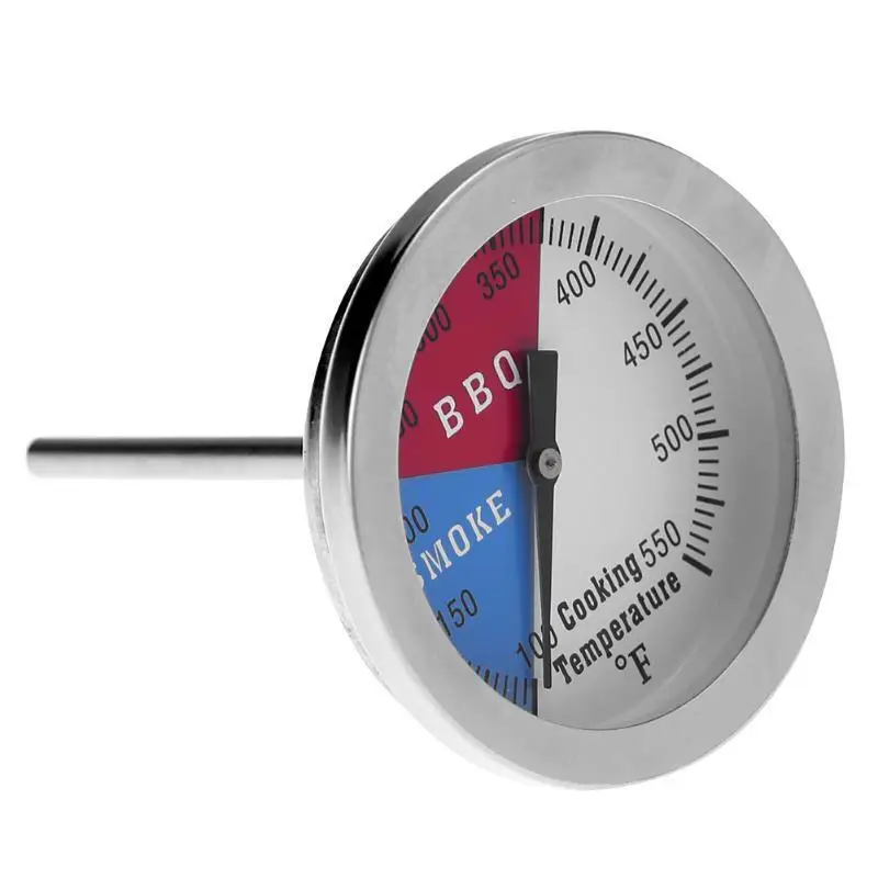 100-550 ℉ термометр из нержавеющей стали Датчик Открытый лагерь инструмент барбекю